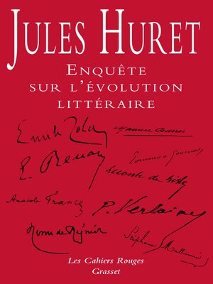 cover image of Enquête sur l'évolution littéraire
